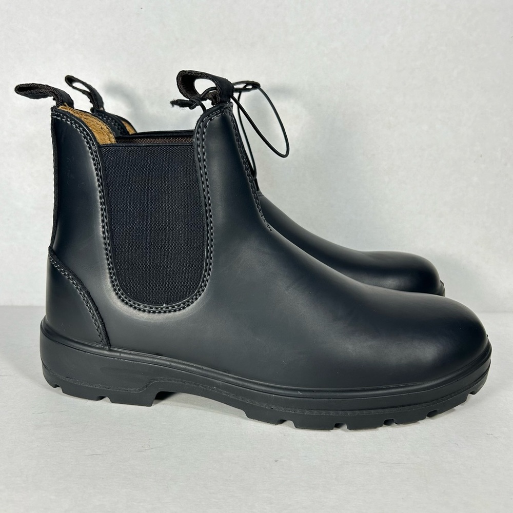 Blundstone style NEW Aquatherm NWOT black leather chelsea boots Women’s Sz 9